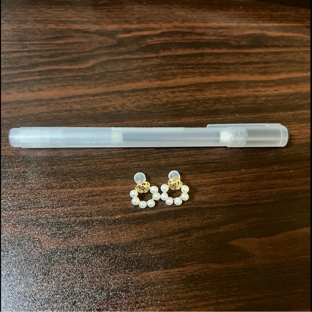Real Pearl Earring Studs